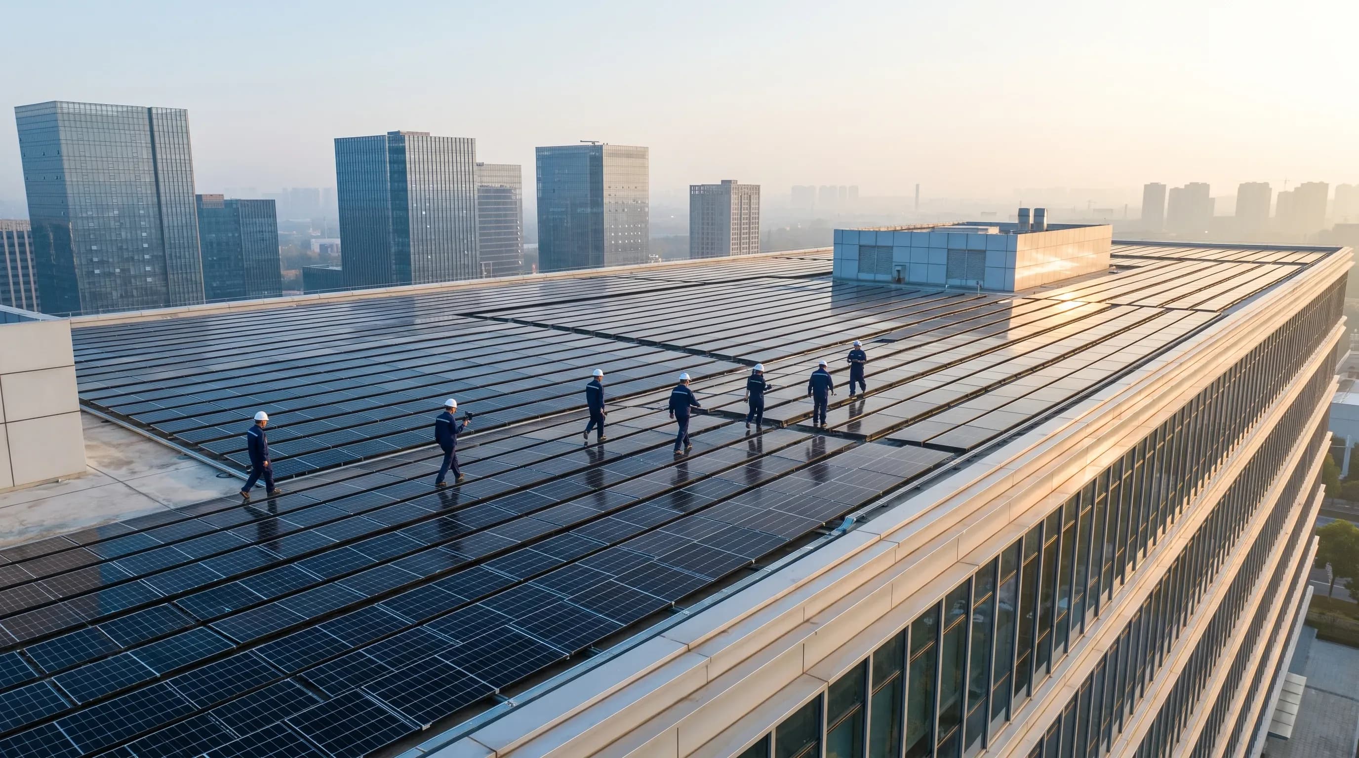 Green Energy Project — distributed solar installation, Grid Nova Energy